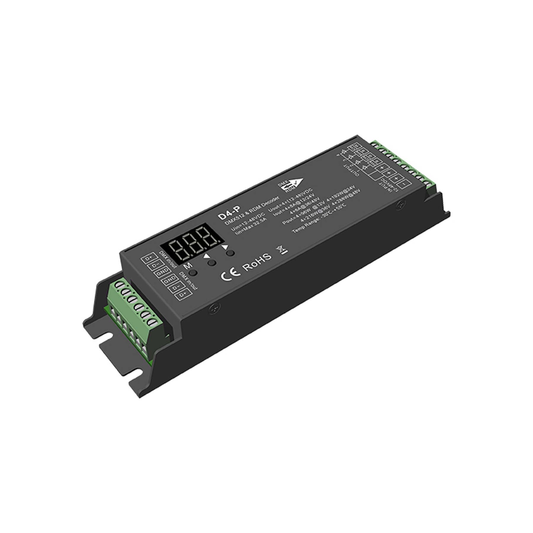 DMX512 CONTROLLED 8 CHANNEL RELAY BOARD WS-DMX-RELAY-4CH/*2 4/8CH 10A*4/8CH リレーデコード DMX512 LED コントローラー DC1