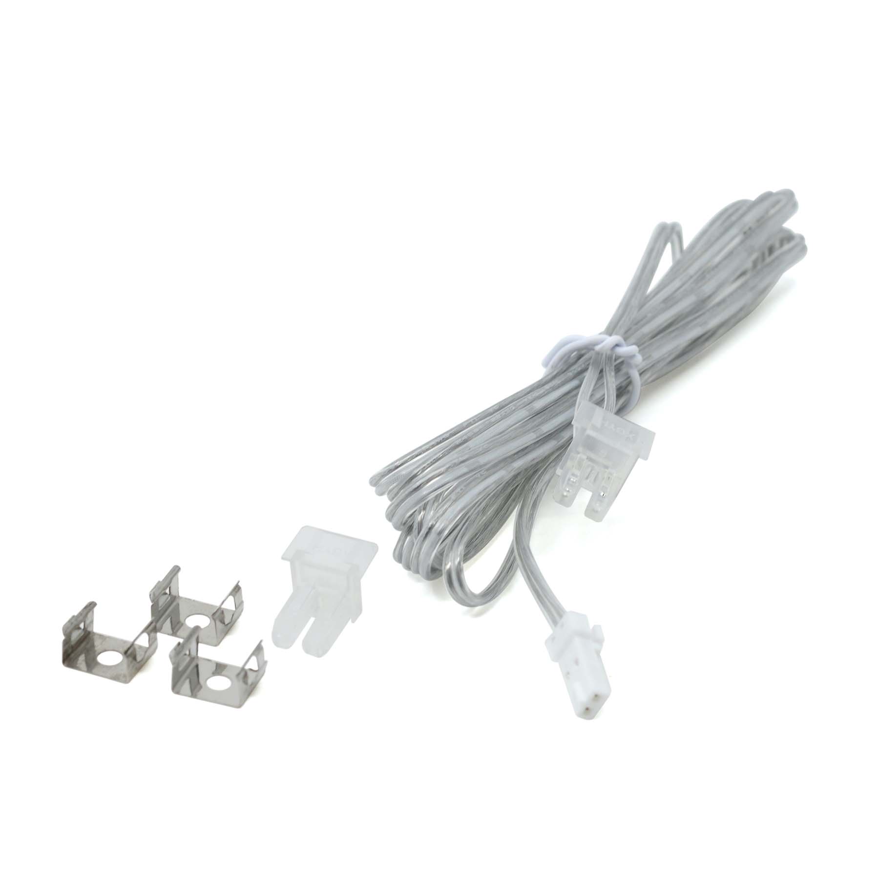 G.W.S. LED B - Recessed/Surface Mounted Plug Set For LED Aluminium Profile Light