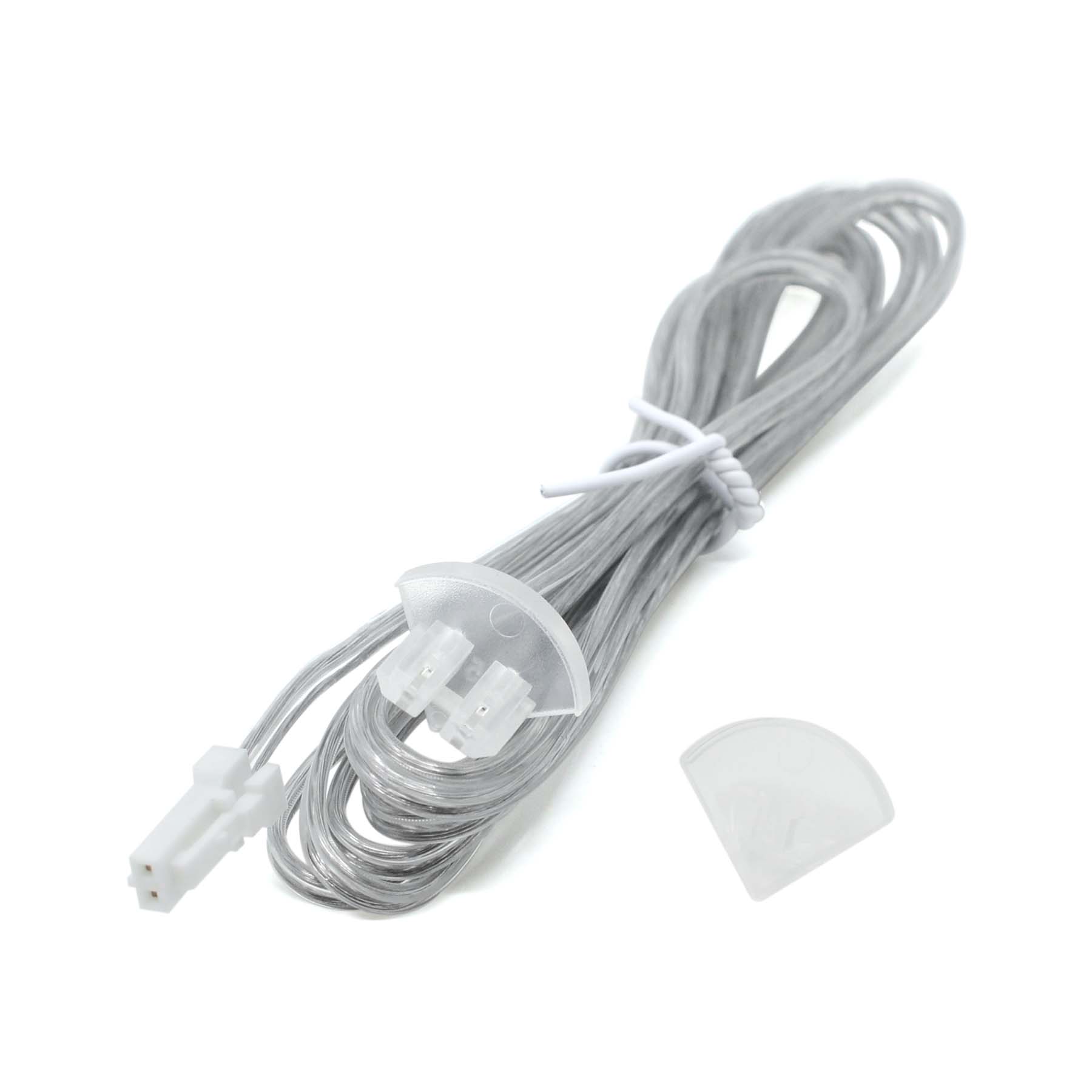 G.W.S. LED J - Corner Plug Set For LED Aluminium Profile Light
