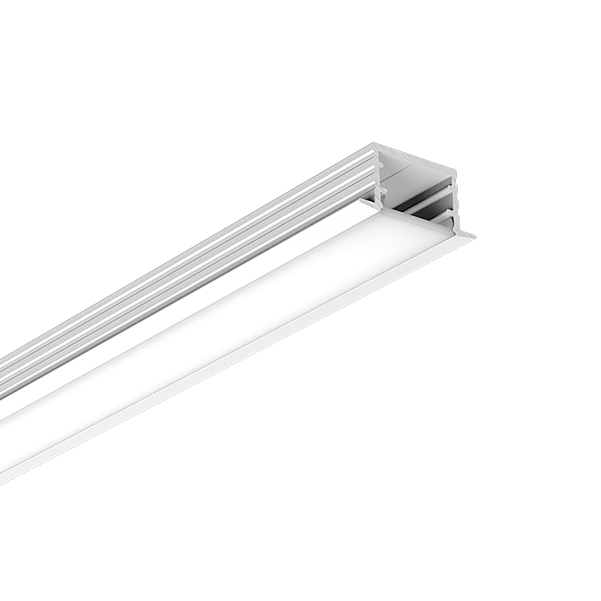 G.W.S. LED Recessed LED Aluminium Profile 20.7x10mm (337-Y2110)