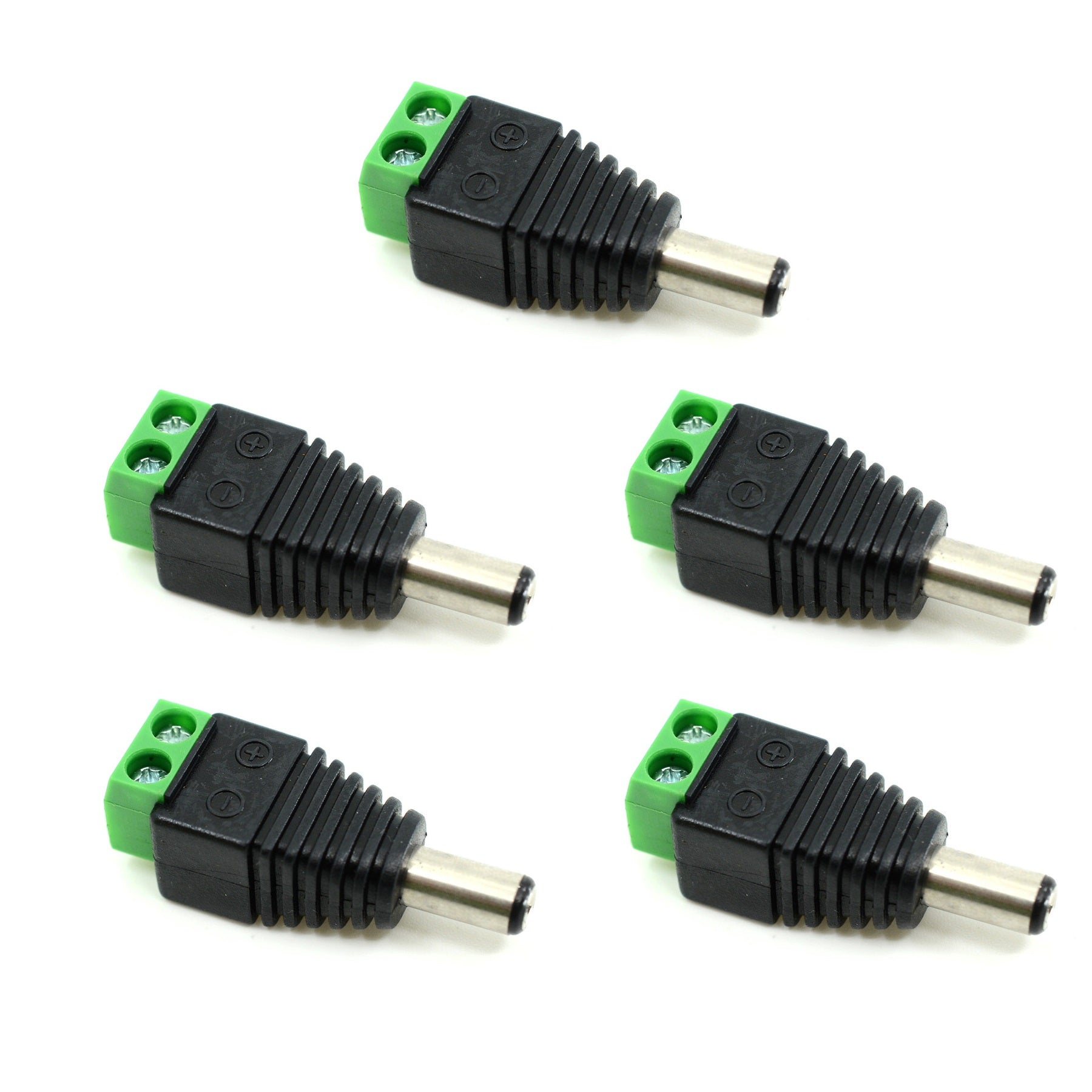 Female 10 Pcs 12V 5.5mm X 2.1mm DC Power Jack Connector 24V Socket