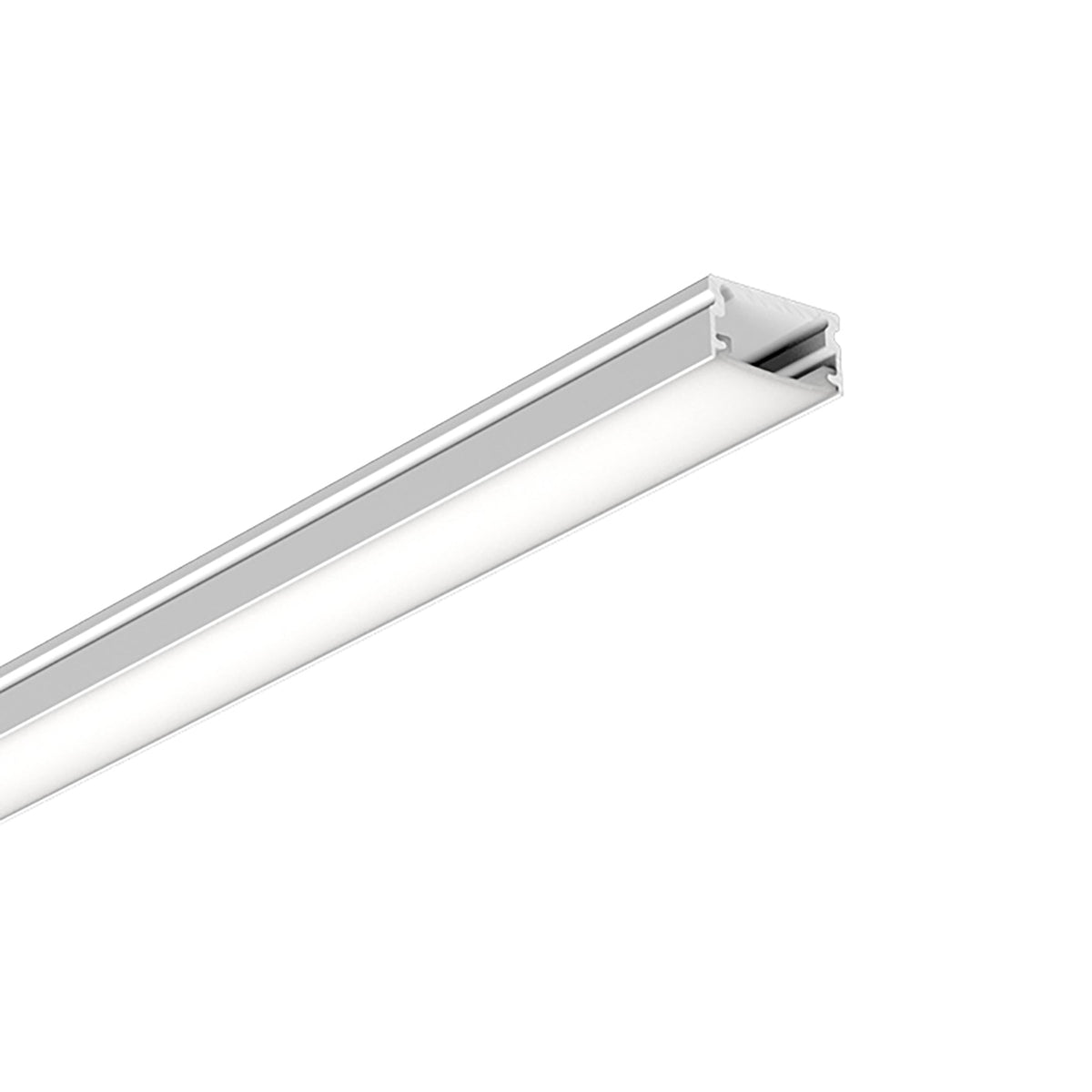 G.W.S. LED Surface Mounted LED Aluminium Profile 13.1x8mm (107-M1308)