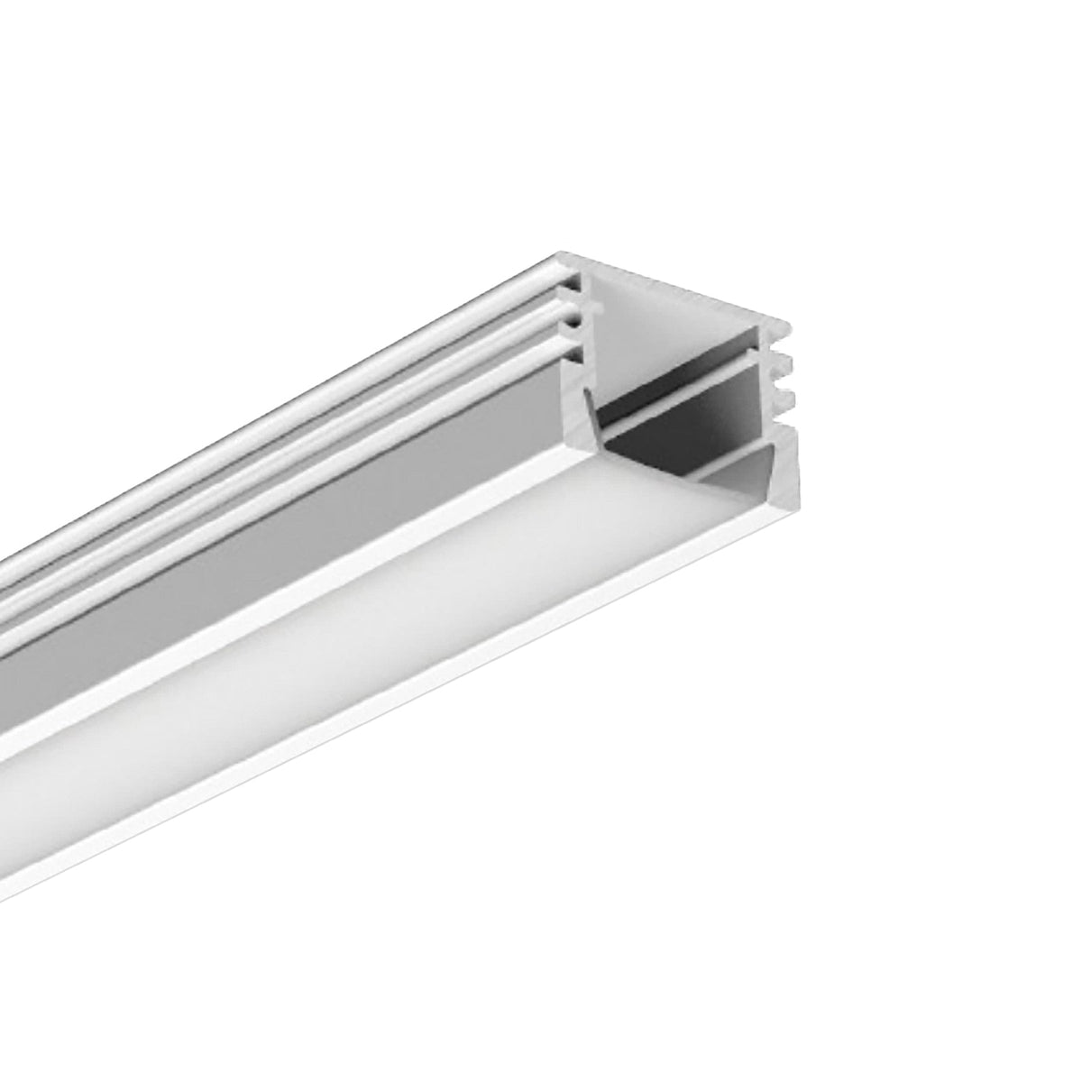 G.W.S. LED Surface Mounted LED Aluminium Profile 17.5x12mm (006-M1712)