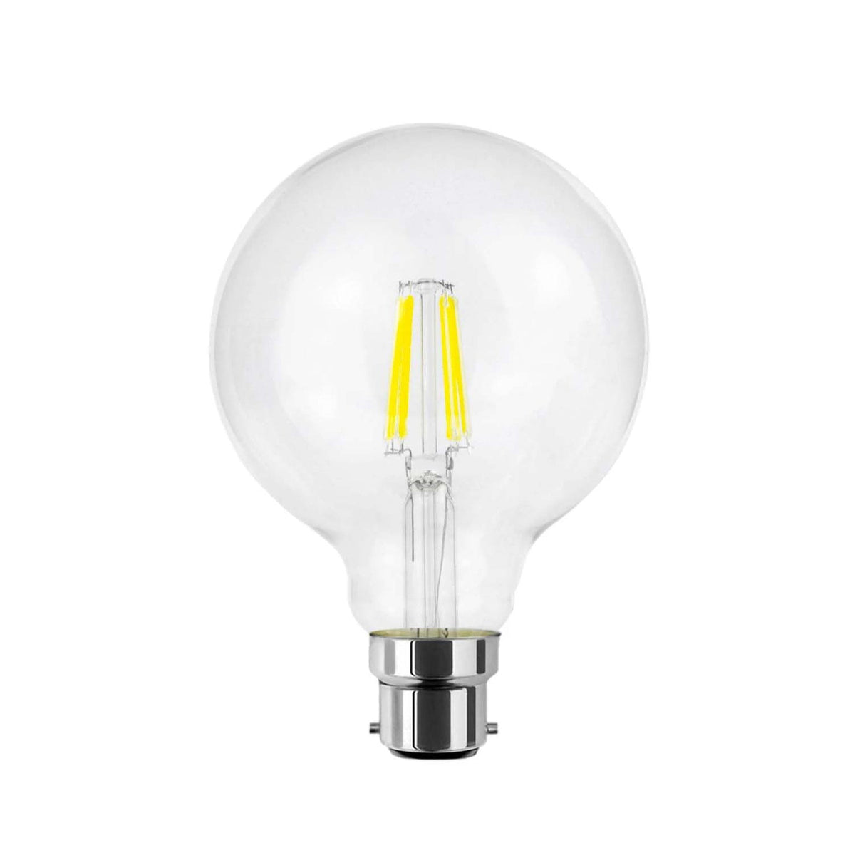 G.W.S LED Wholesale Filament LED Bulbs G95 Vintage Style Dimmable B22 8W LED Filament Globe Light Bulb
