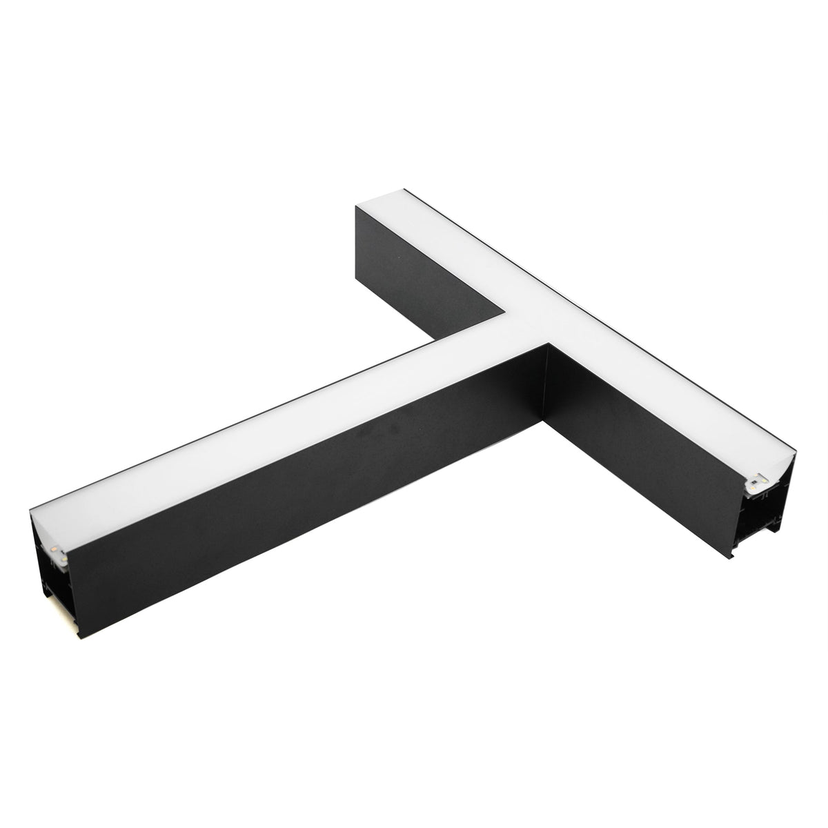G.W.S LED Wholesale LED Linear Lights Black / 3CCT (3000K+4000K+6000K) / No LED Linear Light T Shape Connector Module