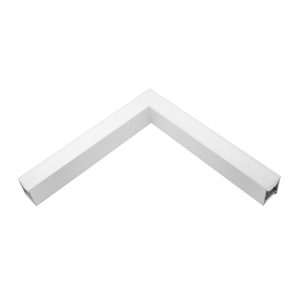 G.W.S LED Wholesale LED Linear Lights White / 3CCT (3000K+4000K+6000K) / No LED Linear Light 90° L Shape Connector Module