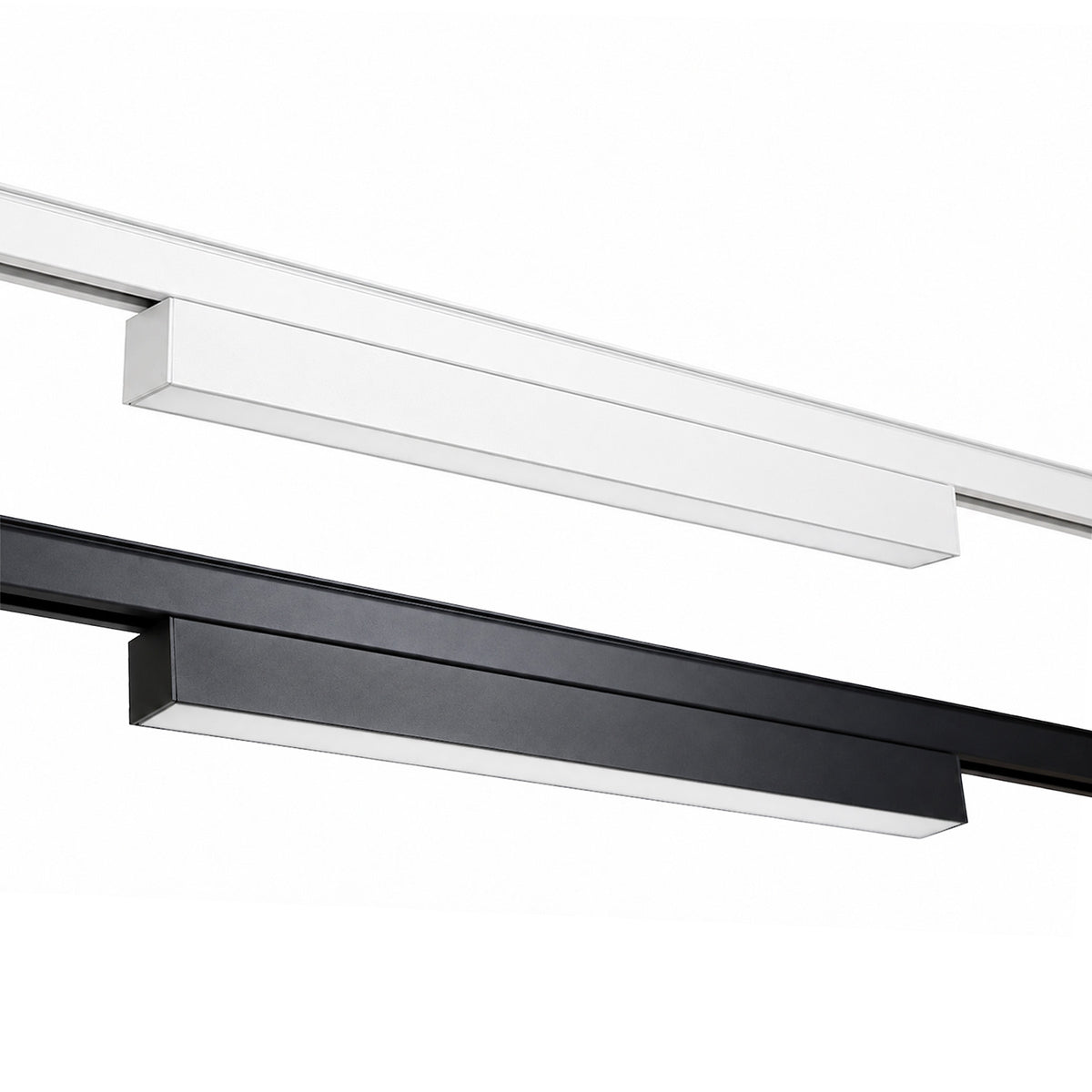 G.W.S LED Wholesale Ltd. 3-Circuit (4-Wire) Universal LED Linear Opal Diffuser Track Light (3CCT)
