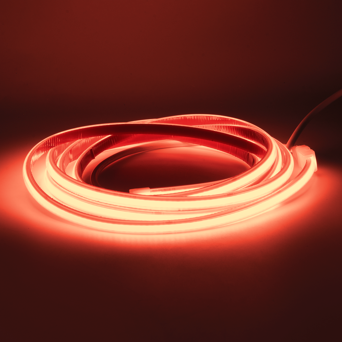 G.W.S LED Wholesale Ltd. LED Strip Lights 1M / Red Plug & Play LED COB AC Strip Light, Seamless, IP65, 220V-240V, 10mm Wide, 10cm/Cut