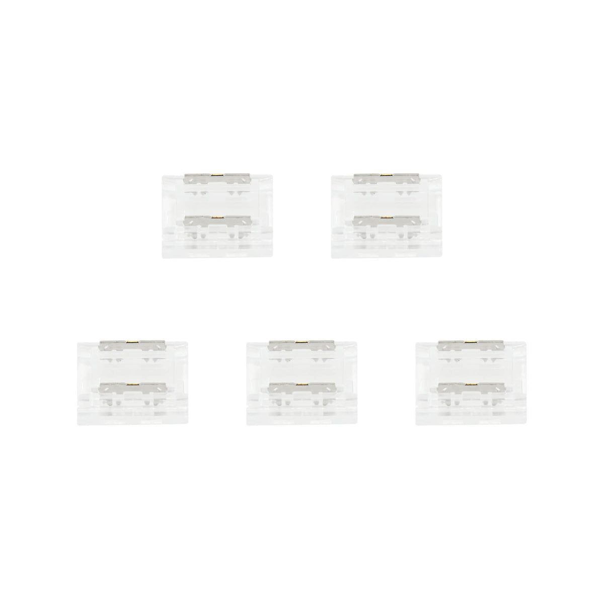 G.W.S LED Wholesale Strip Connectors 2 Pin Strip to Wire Connector For Single Colour LED COB Strip Lights
