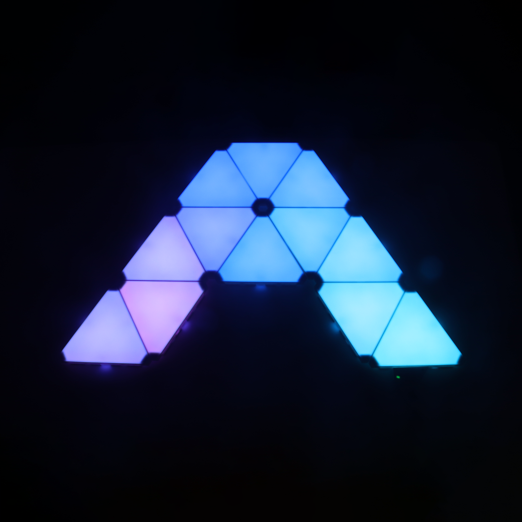 G.W.S. LED Dream Colour / 6pcs Smart LED Triangle Panel Light Dream Colour