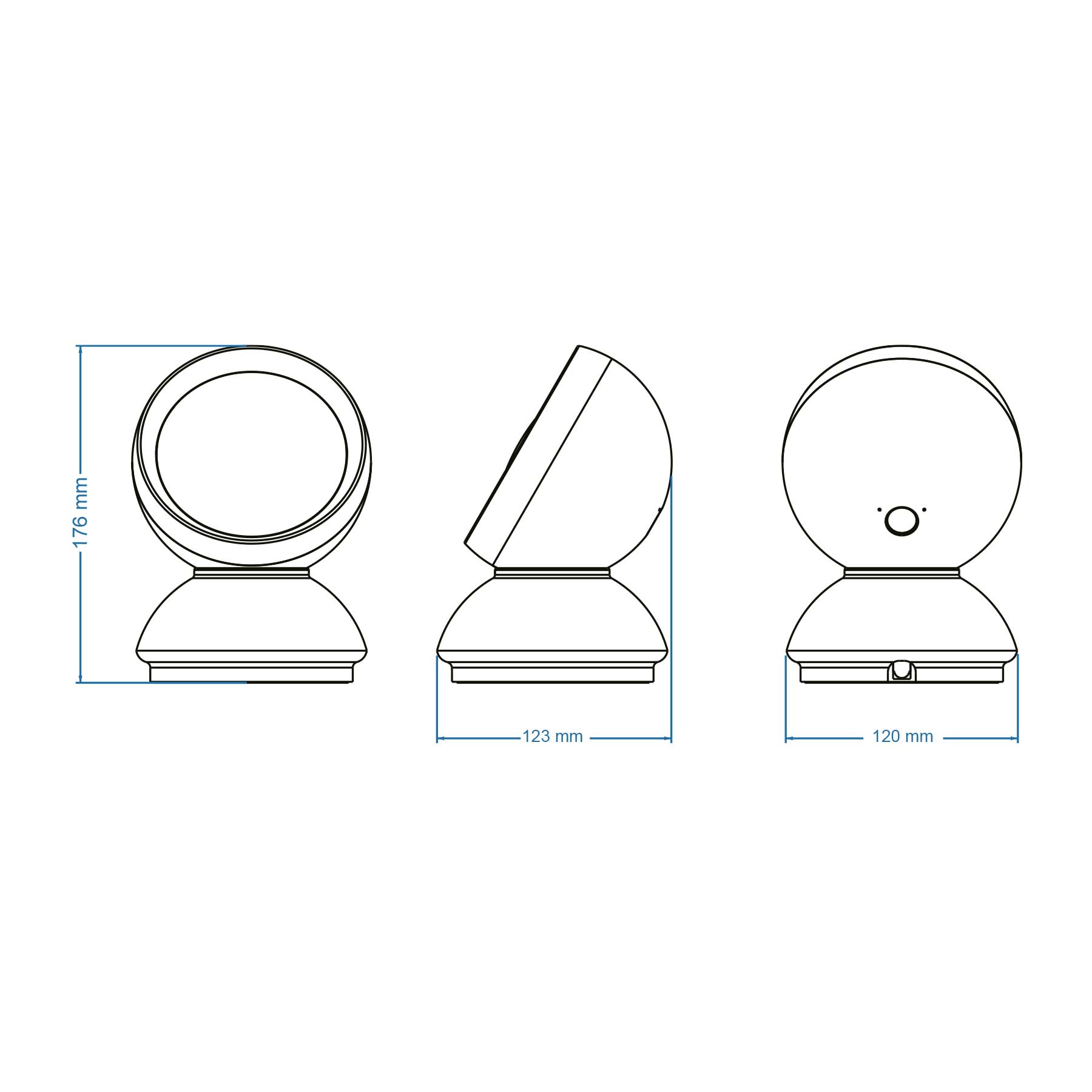 G.W.S. LED RGB+CCT Smart LED Ambient Magnetic Lamp RGB+CCT