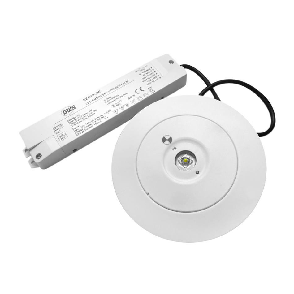 G.W.S LED Wholesale 3W LED Emergency Spotlight