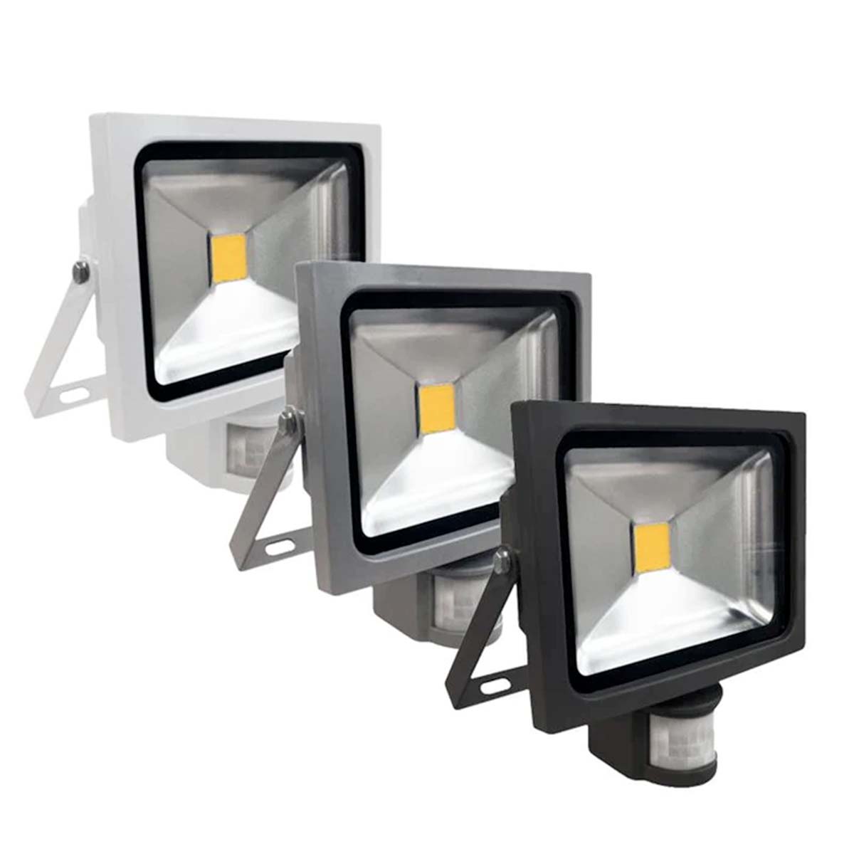 hundehvalp Recept genvinde Classic LED Flood Light With PIR Motion Sensor, Buy 1 Get 1 Free