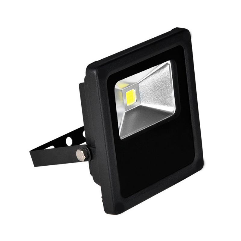 G.W.S LED Wholesale Ltd. Slim LED Floodlights 10W / Warm White (3500K) / 1 Slim Black Casing LED Flood Light