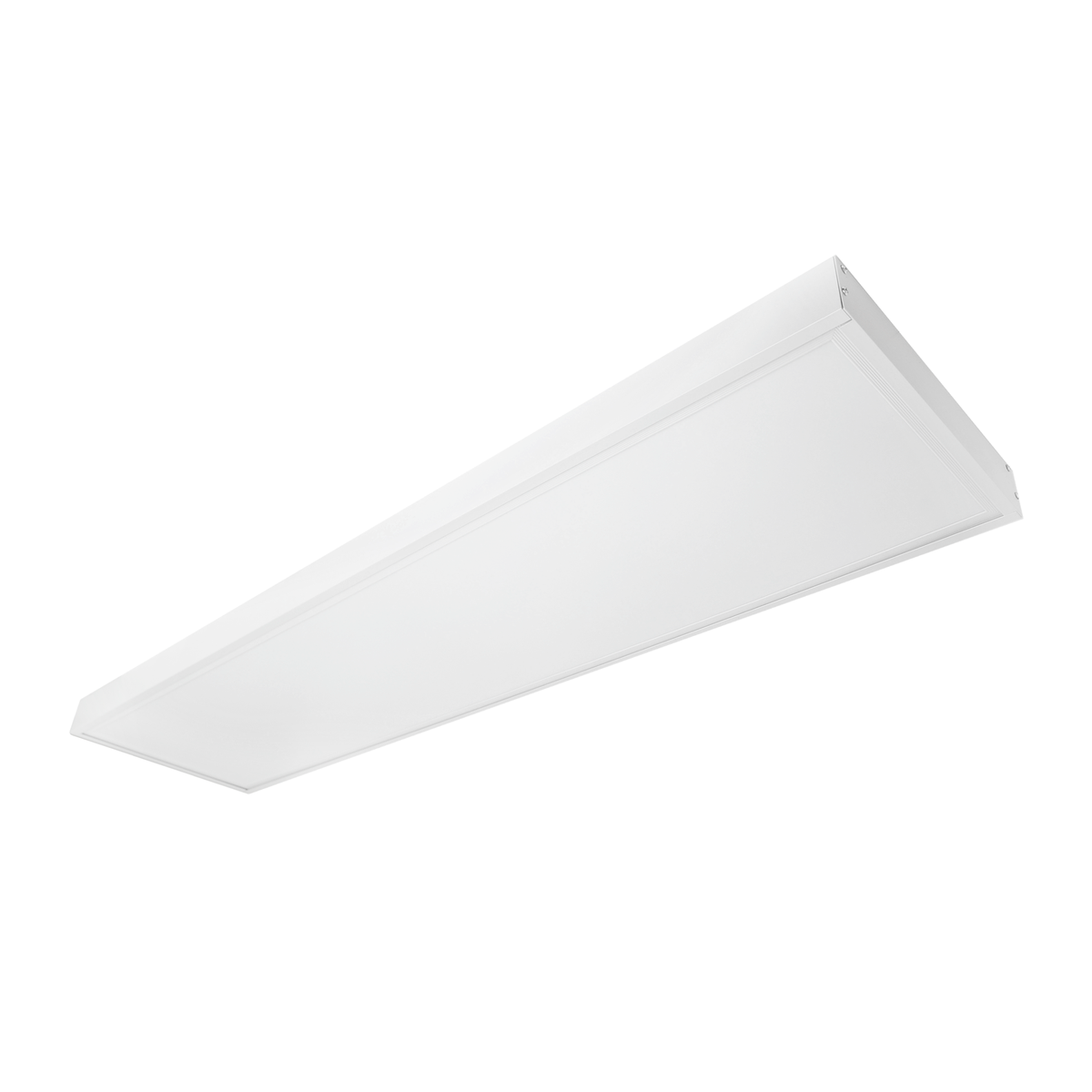 G.W.S. LED 1195x295mm LED Panel Lights Surface Mounted (With Mounting Frame Kit) / Neutral White (4000K) / No 1195x295mm 42W White Frame LED Panel Light