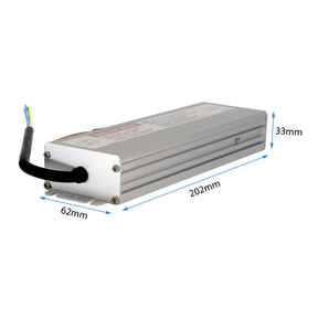 G.W.S. LED 24V / 200W LED Slim Power Supply Transformer DC 24V 200W 8.33A IP67