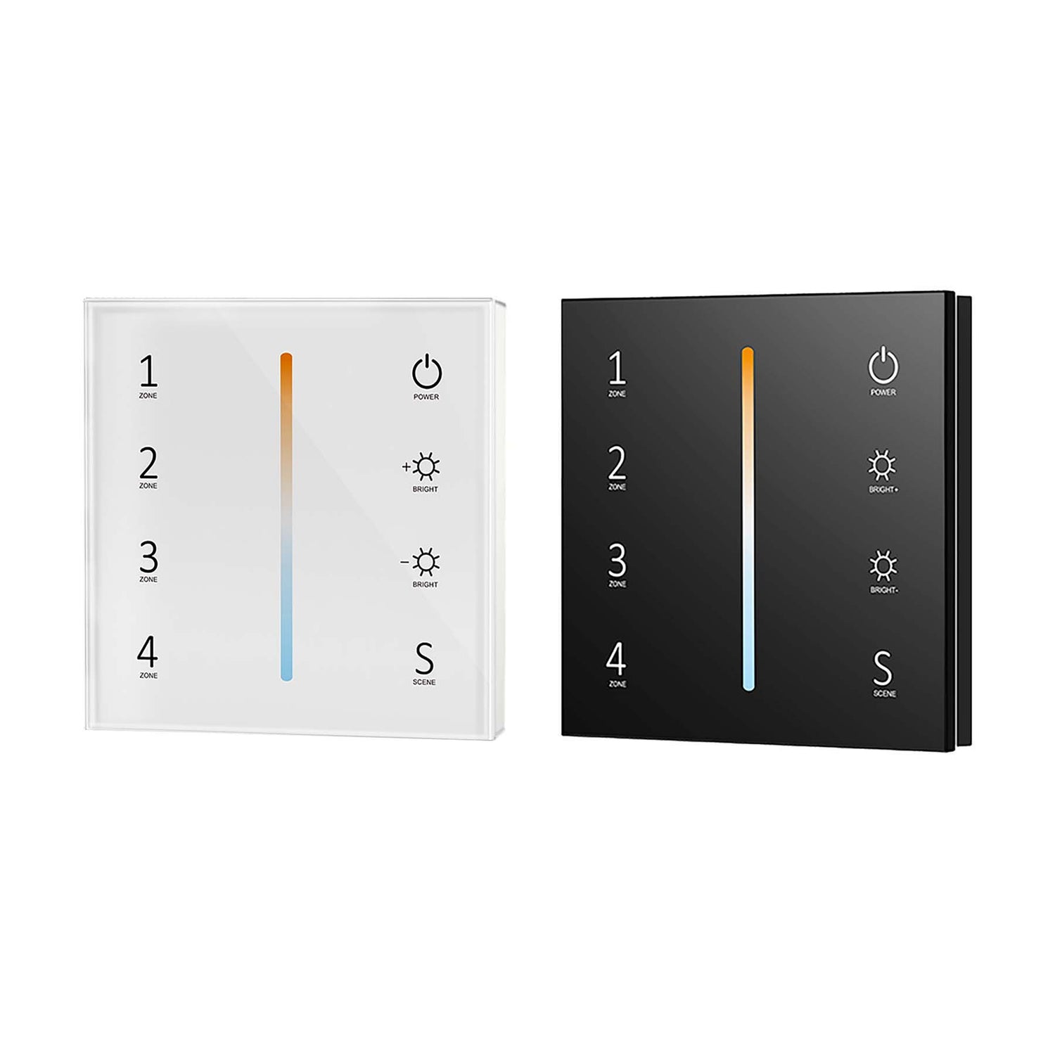 4 Zone CCT Remote Control 2.4GHz RF 100-240V AC Input T12-1
