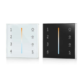 G.W.S. LED 4 Zones CCT Touch Panel Remote Control (2*AAA battery) T22