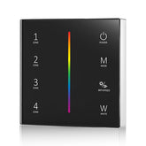 G.W.S. LED 4 Zones RGB/RGBW Touch Panel Remote Control (2*AAA Battery) T24