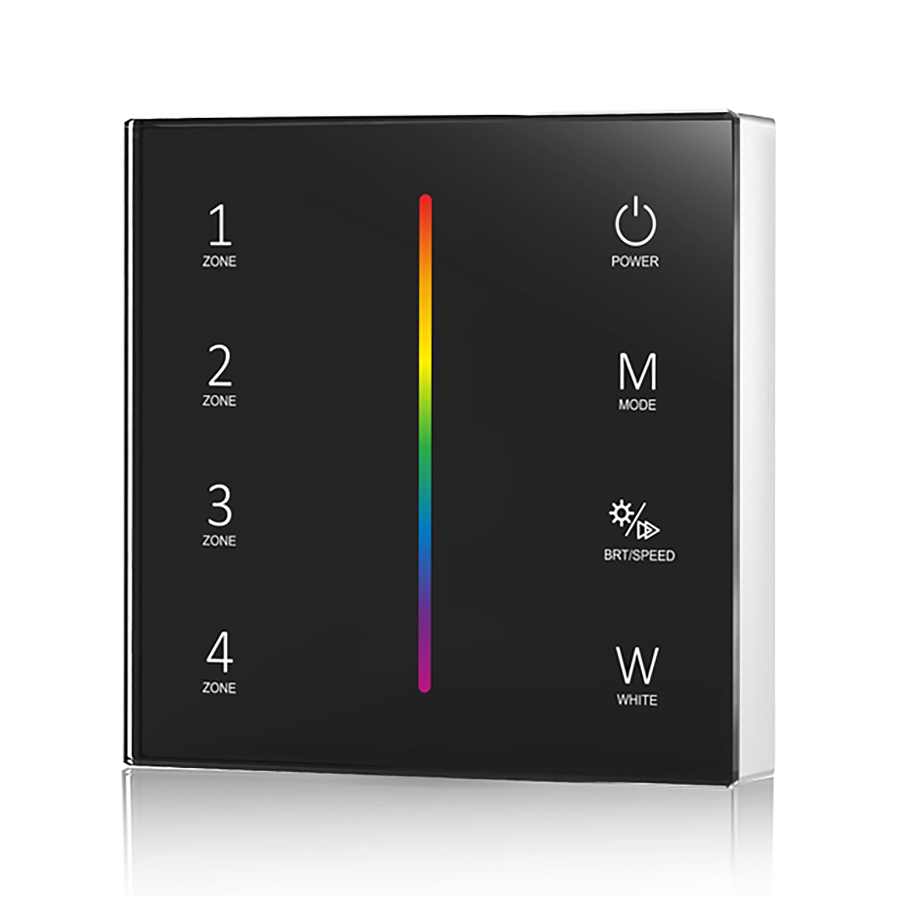 G.W.S. LED 4 Zones RGB/RGBW Touch Panel Remote Control (2*AAA Battery) T24