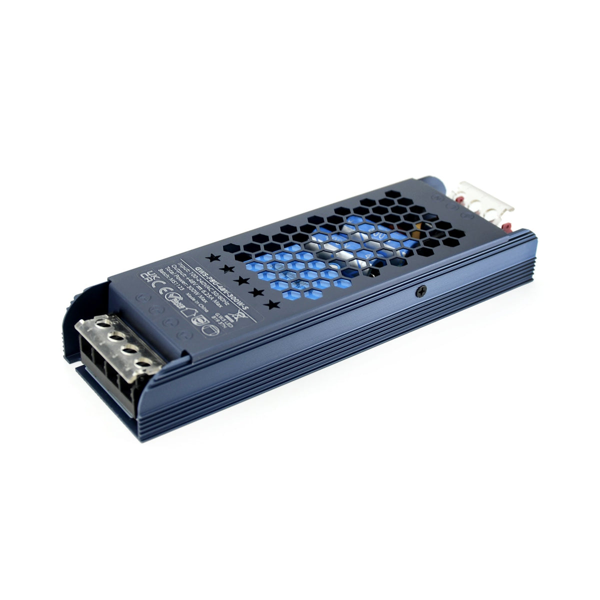 G.W.S. LED 48V / 300W LED Slim Driver 48V 300W Non-Waterproof