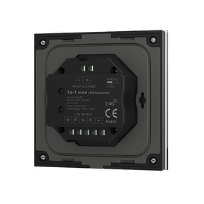 G.W.S. LED 4CH*3A 12-24VDC CV RGBW Touch Panel Controller T4-1