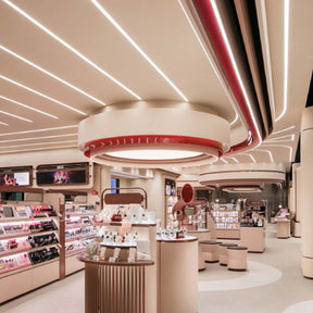 G.W.S. LED Bendable Plaster-In Trimless Recessed LED Aluminium Profile 55x12.9mm (329-C5513)