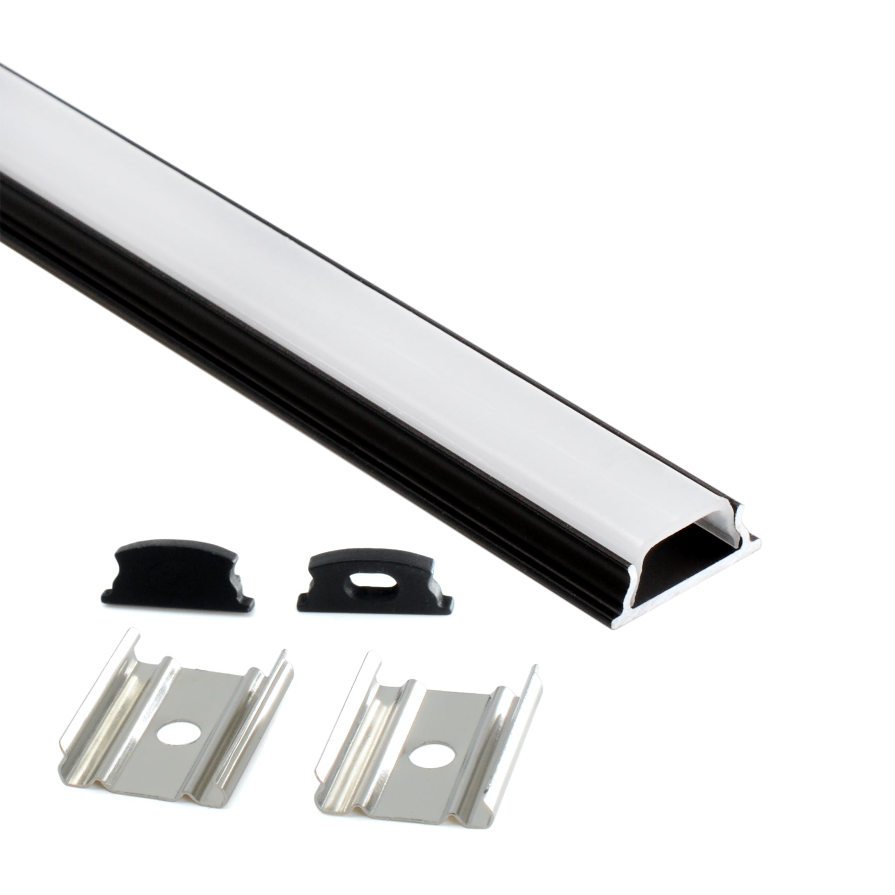G.W.S. LED Bendable Surface Mounted LED Aluminium Profile 15.1x5mm (551)