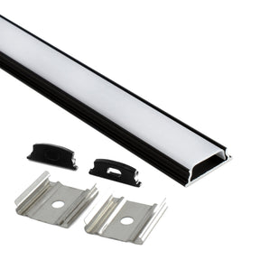 G.W.S. LED Bendable Surface Mounted LED Aluminium Profile 18x5mm (552)