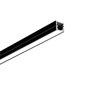 G.W.S. LED Black / 1M / 1 Surface Mounted LED Aluminium Profile 10x10mm (196-M1010)