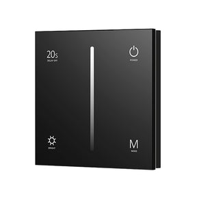 G.W.S. LED Black Touch Panel Triac Dimmer S1-T