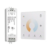 G.W.S. LED LED 12-24V DC CCT Controller V2 + 1 Zone Panel Remote Control 1*CR2032 Battery TW2