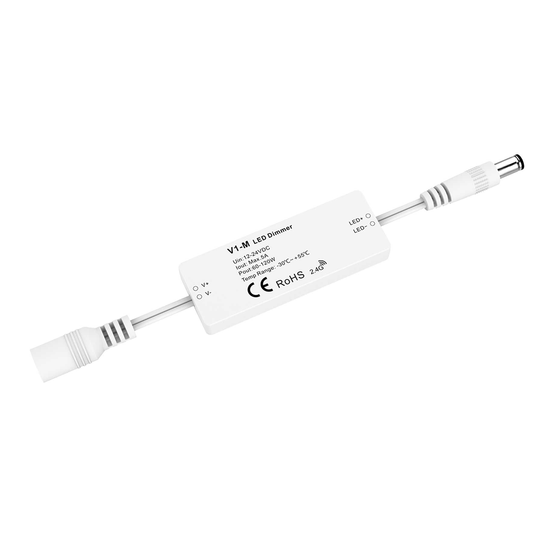 G.W.S. LED LED 12-24V DC Dimming Controller V1-M(D) + 8 Zone Remote Control RT8