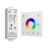 G.W.S. LED LED 12-24V DC RGB/RGBW Controller VP + 1 Zone Panel Remote Control 1*CR2032 Battery TW4