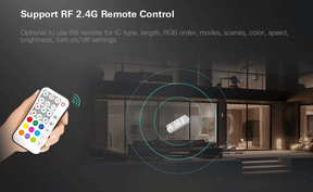 G.W.S. LED LED 5-24V DC SPI Pixel Wifi Controller WT-SPI + 1 Zone Remote Control R9