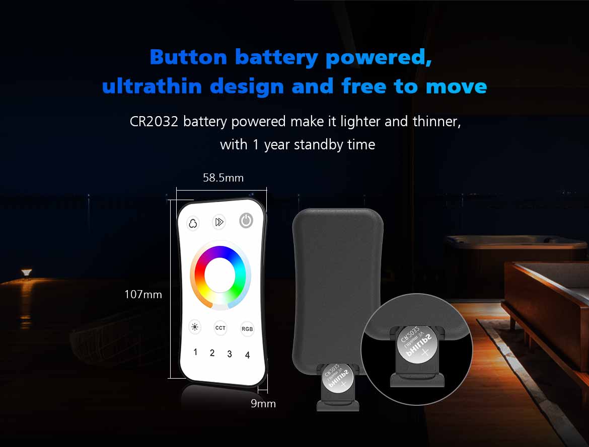G.W.S. LED LED 5-24V DC SPI Pixel Wifi Controller WT-SPI + 1 Zone Remote Control R9