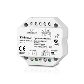 G.W.S. LED LED AC100-240V Zigbee Smart Switch Tuya APP 2.4GHz RF SS-B(WZ)