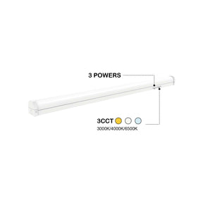 G.W.S. LED LED Batten Lights LED Nova Batten Light Standard 3CCT 3 Powers