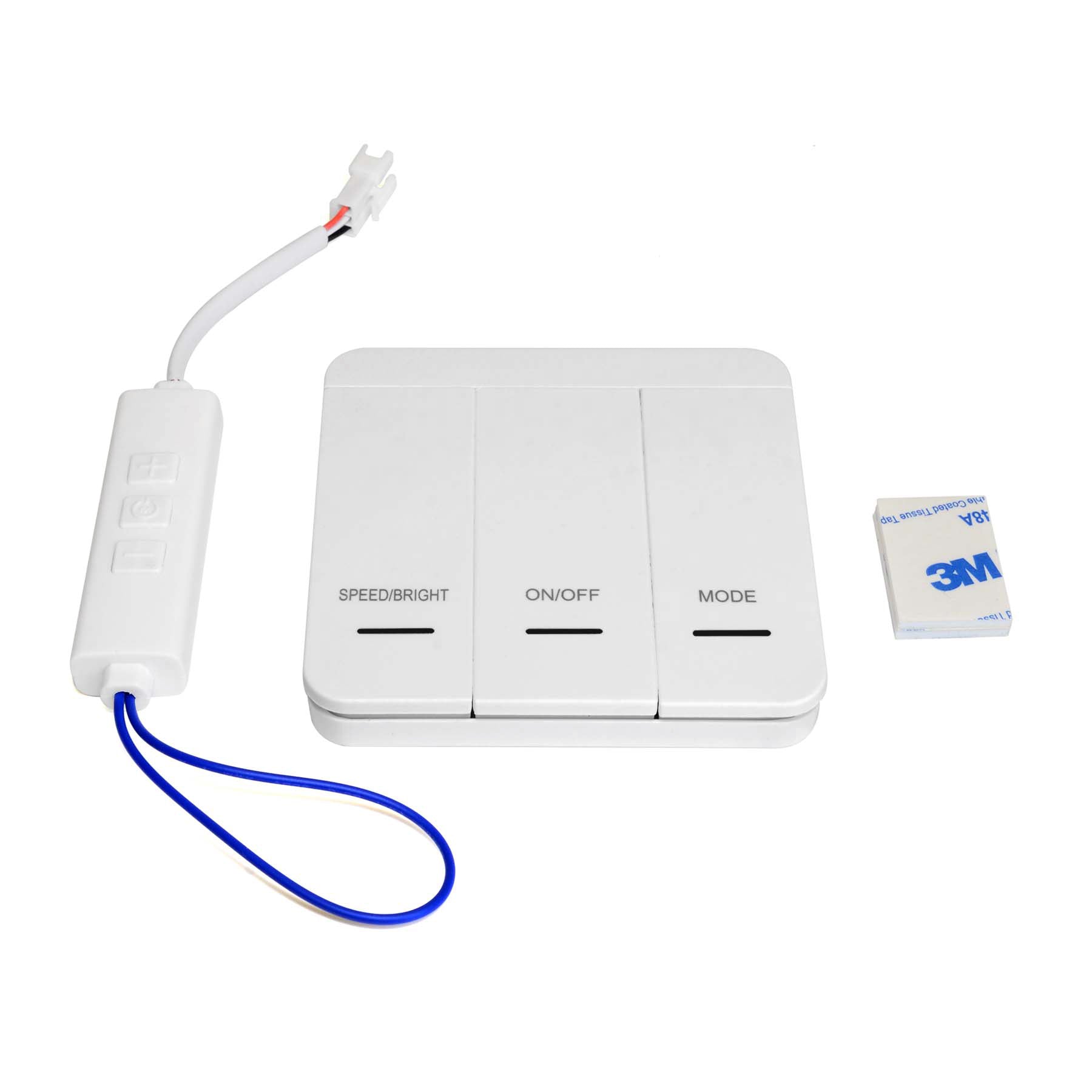 G.W.S. LED LED Controllers DC24V RF LED Strip Controller with Remote – Flowing / Running Water Effects