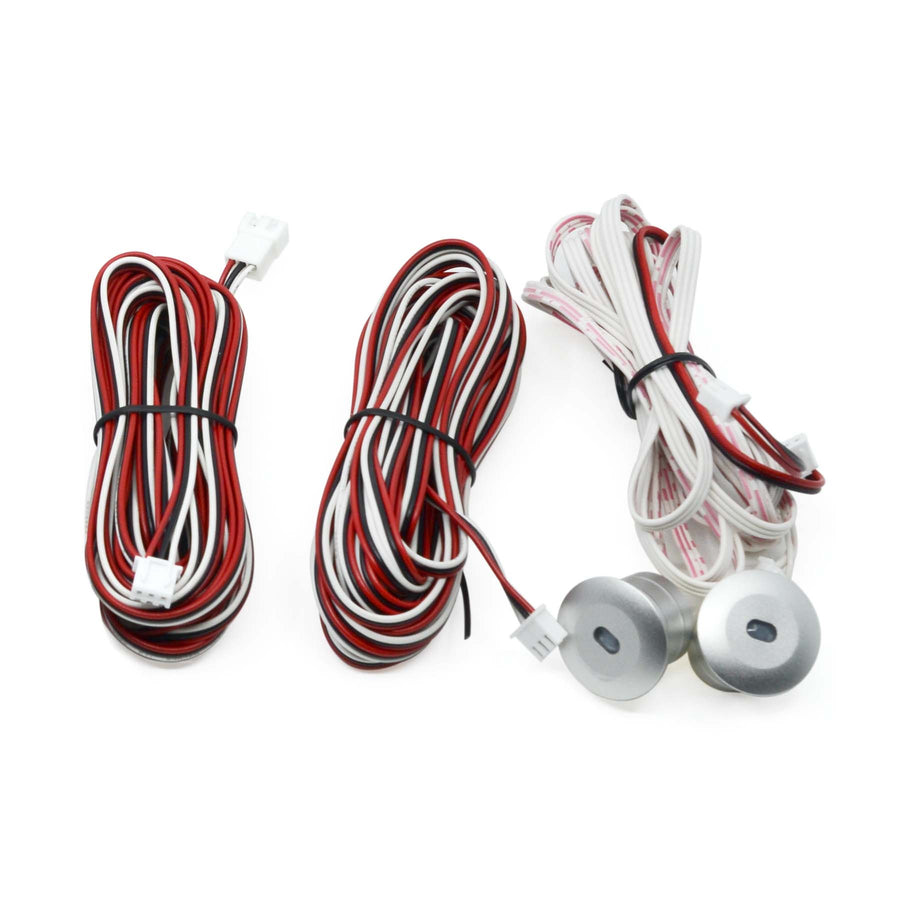 LED 24 Steps Stair Light Controller With Dual PIR Sensor For Running W