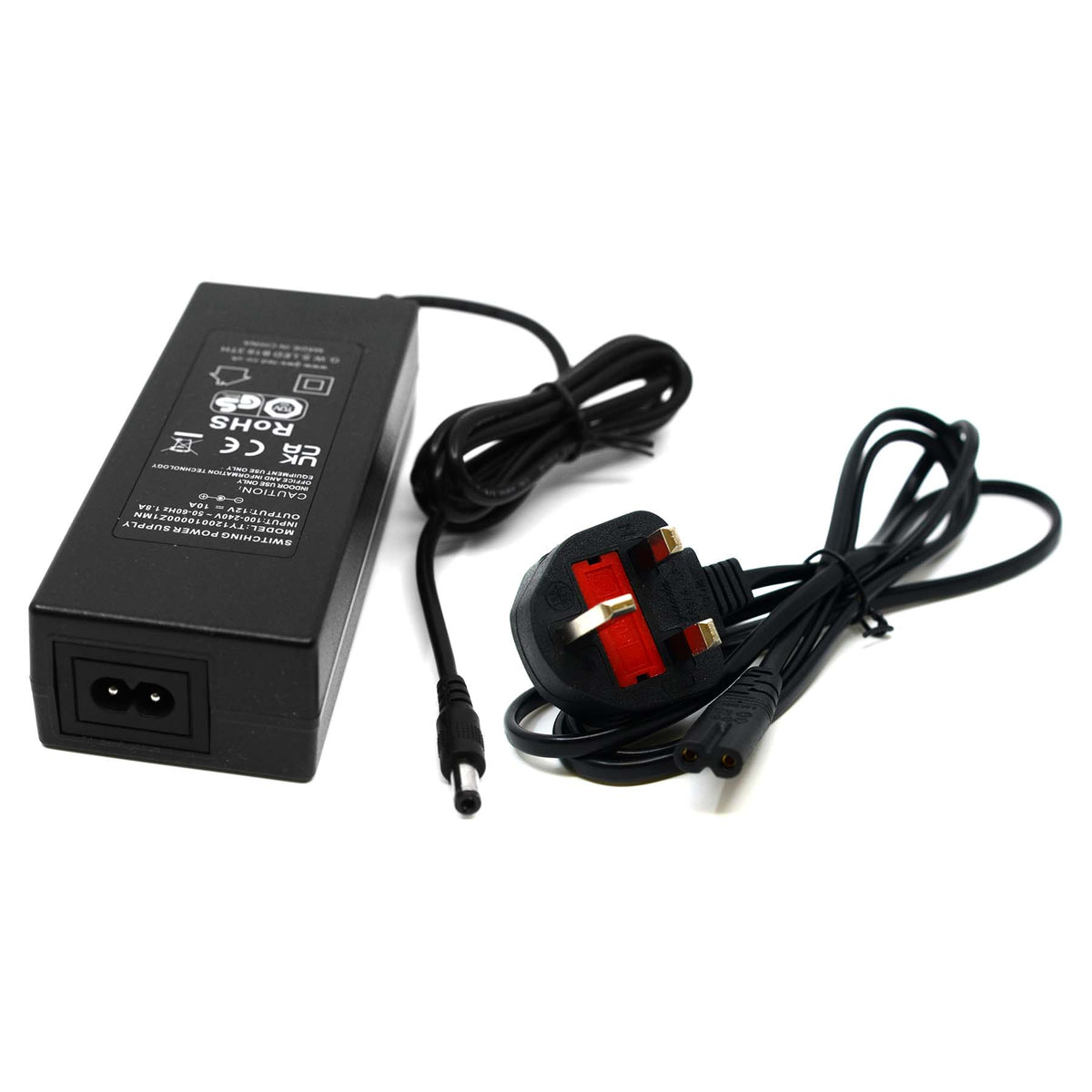 G.W.S. LED LED Drivers/LED Power Supplies 12V / 120W Plug & Play LED Power Supply Transformer DC 12V 120W 10A IP20
