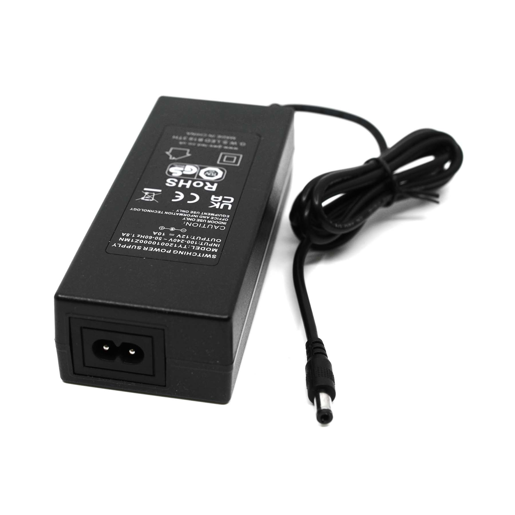 G.W.S. LED LED Drivers/LED Power Supplies 12V / 120W Plug & Play LED Power Supply Transformer DC 12V 120W 10A IP20