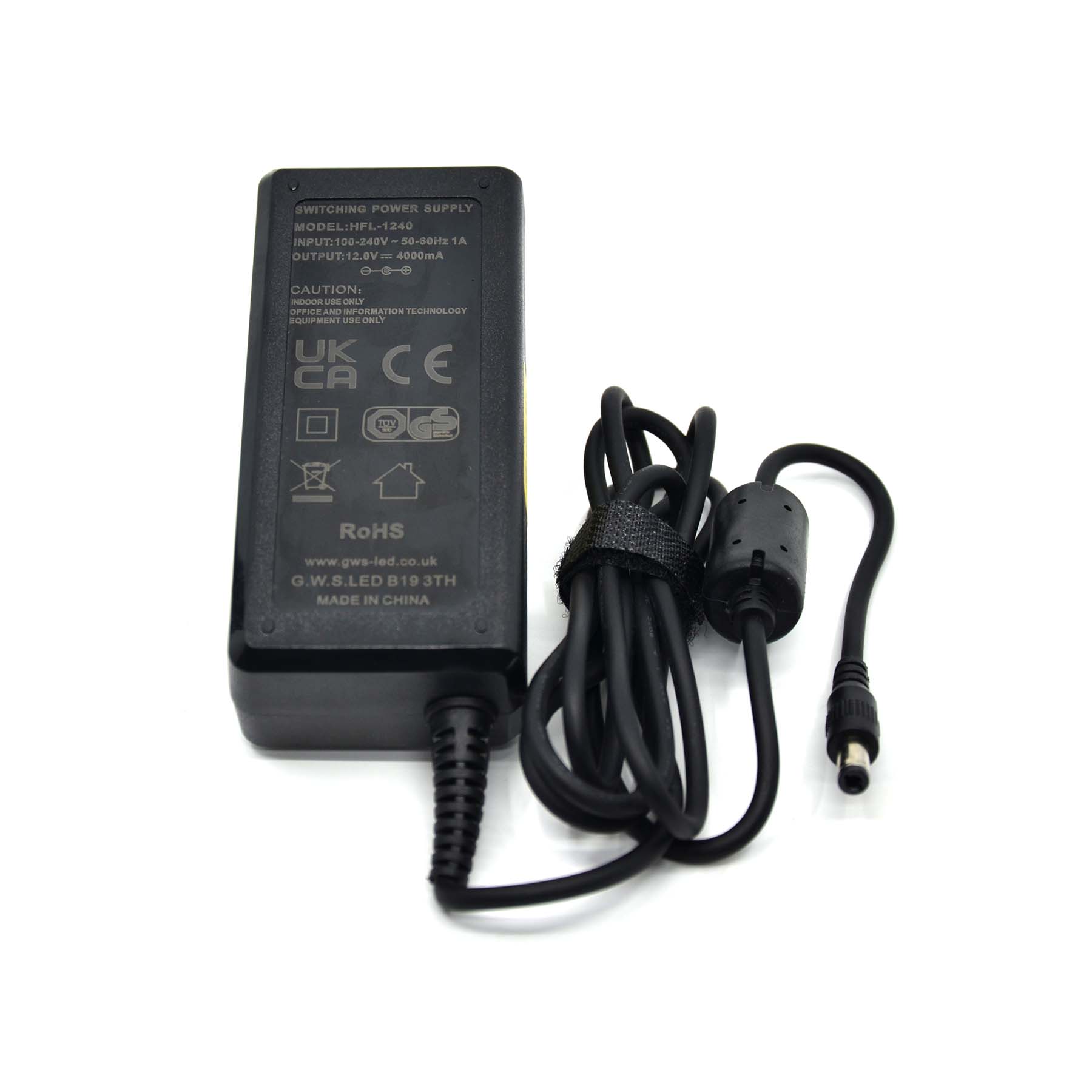 G.W.S. LED LED Drivers/LED Power Supplies 12V / 48W 12V 4A 48W LED Power Adapter