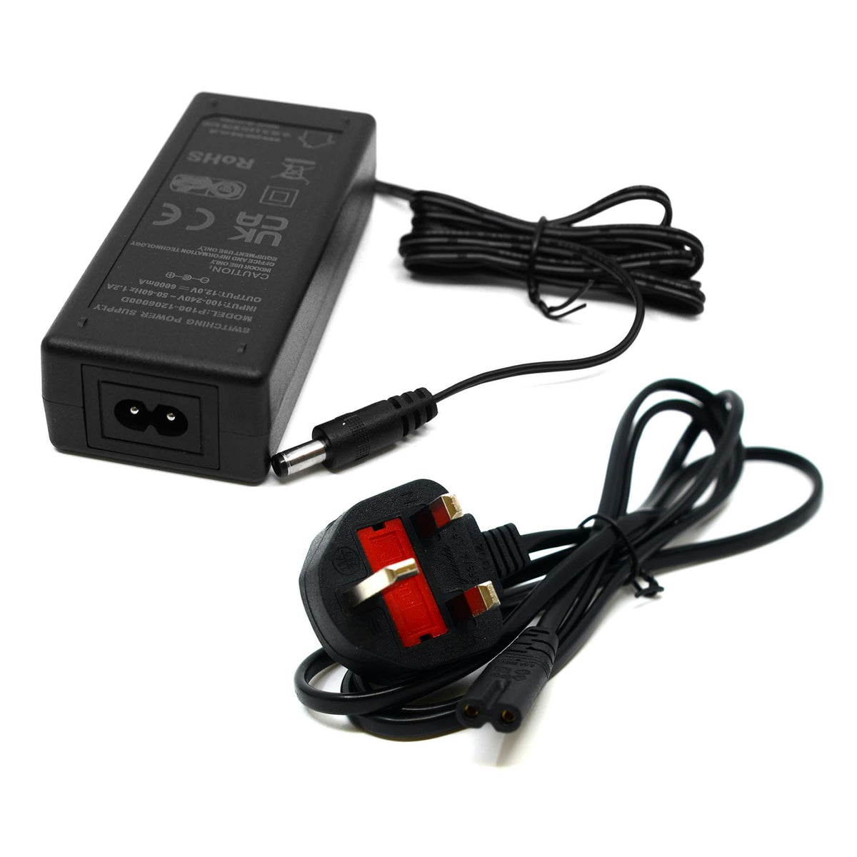 G.W.S. LED LED Drivers/LED Power Supplies 12V / 72W Plug & Play LED Power Supply Transformer DC 12V 72W 6A IP20
