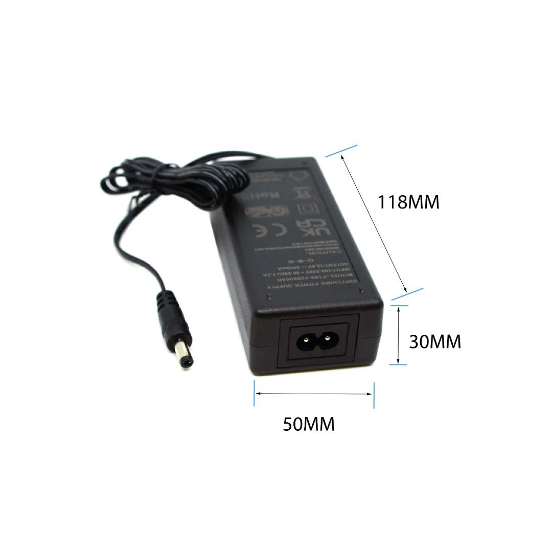 G.W.S. LED LED Drivers/LED Power Supplies 12V / 72W Plug & Play LED Power Supply Transformer DC 12V 72W 6A IP20