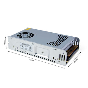 G.W.S. LED LED Drivers/LED Power Supplies IP20 (Non-Waterproof) / 12V / 360W 12V 30A 360W LED Driver