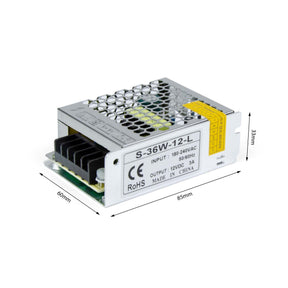 G.W.S. LED LED Drivers/LED Power Supplies IP20 (Non-Waterproof) / 12V / 36W 12V 3A 36W LED Driver
