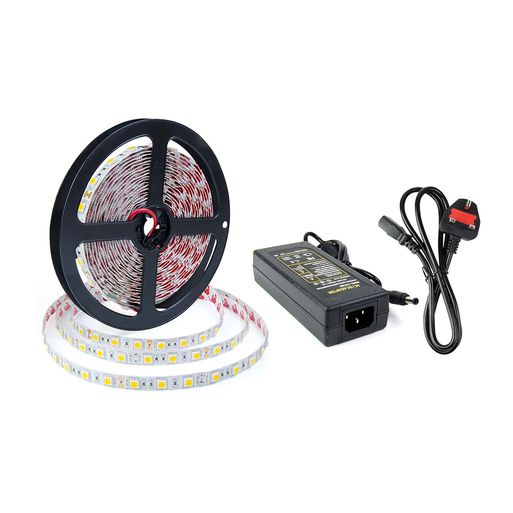 G.W.S. LED LED Strip Lights LED 5050 Strip Light, 5M Reel, IP20, 12V, 60 LEDs/M