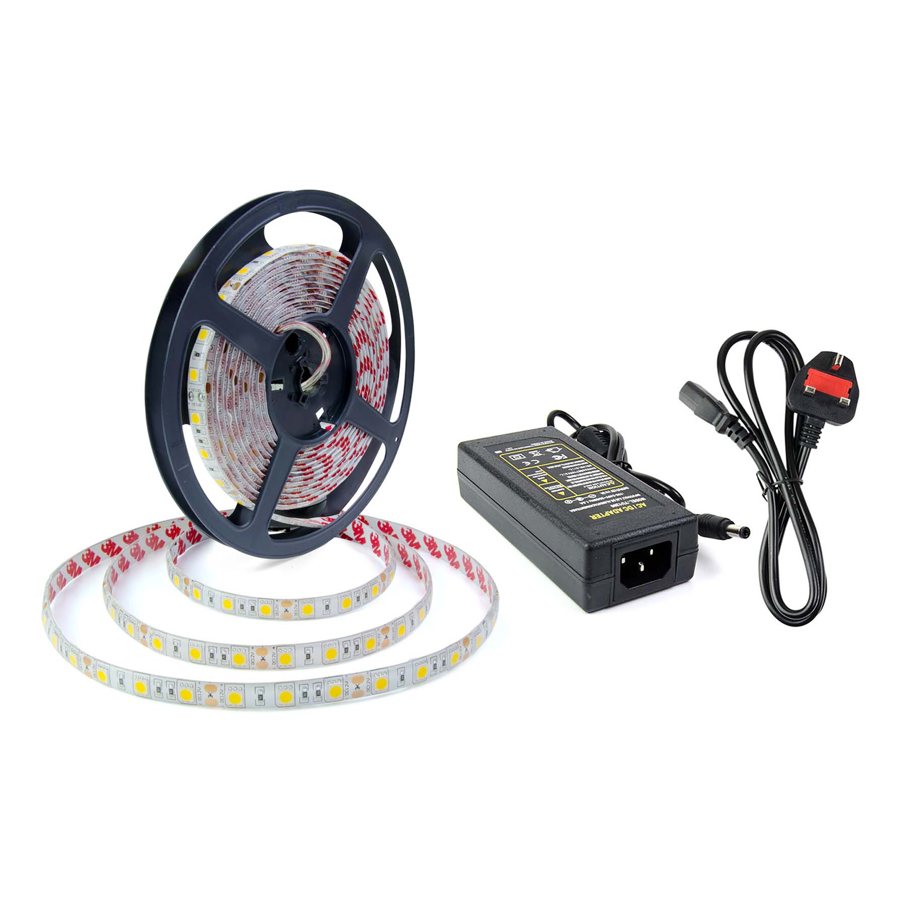 G.W.S. LED LED Strip Lights LED 5050 Strip Light, 5M Reel, IP44, 12V, 60 LEDs/M
