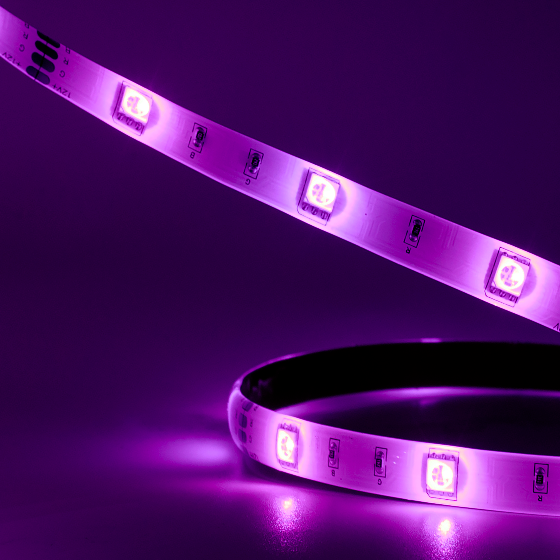 G.W.S. LED LED Strip Lights LED 5050 Strip Light, 5M Reel, IP44, 12V, 60 LEDs/M, RGB